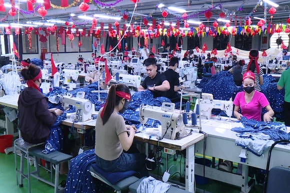 Doanh nghiệp Dệt may Thanh Hóa đa dạng thị trường để giữ vững đà tăng trưởng