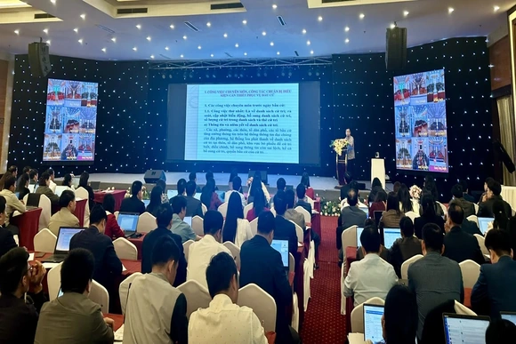 Tập huấn nghiệp vụ công tác bầu cử ĐBQH khóa XVI và HĐND các cấp, nhiệm kỳ 2026-2031