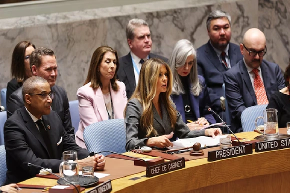 Đệ nhất phu nhân Mỹ chủ trì phiên họp “Trẻ em, công nghệ và giáo dục trong xung đột” tại LHQ