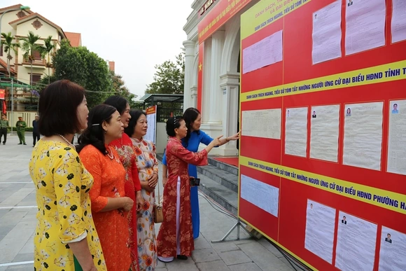 Ngày mai (  15/3),  gần  3 triệu cử tri trong tỉnh đi bầu cử ĐBQH khóa XV  I và đại biểu HĐND các cấp, nhiệm kỳ 2026-2031