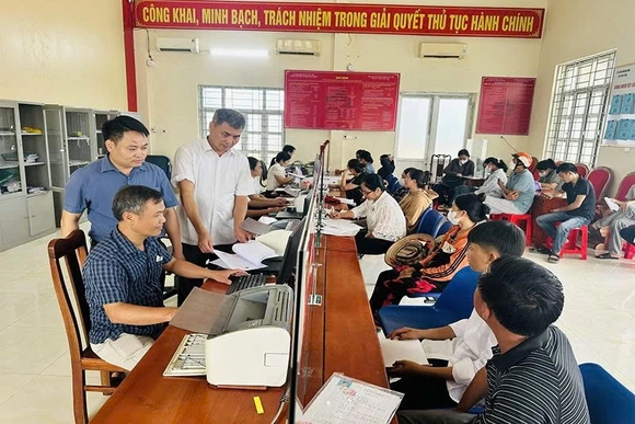 Tân Tiến đẩy mạnh chuyển đổi số&nbsp;trong cải cách thủ tục hành chính