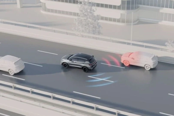 Trải nghiệm lái xe an toàn với tính năng cảnh báo điểm mù (BSD) trên xe Geely