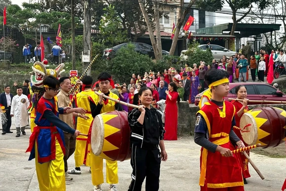 Khai ấn đền thờ Thái úy Lý Thường Kiệt tại xã Hà Trung