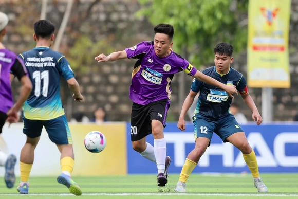 Trường ĐH VH,TT&DL Thanh Hóa thắng nghẹt thở Trường ĐH Công nghệ TP HCM trong trận ra quân Giải Thanh Niên Sinh viên 2026