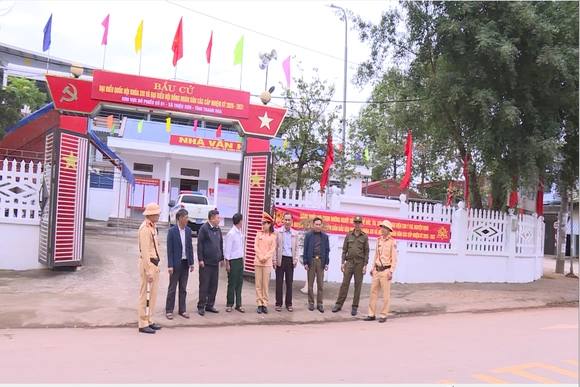 Linh hoạt giải pháp đảm bảo trật tự giao thông phục vụ bầu cử