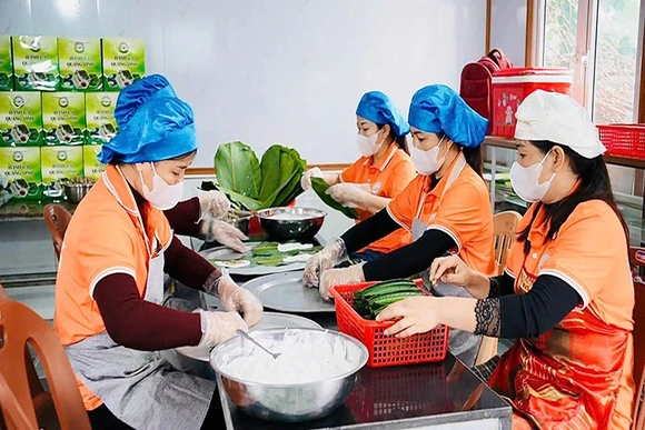 Hoa Lộc chú trọng xây dựng sản phẩm OCOP