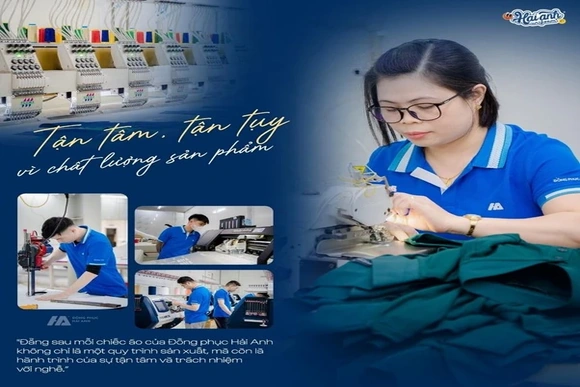 Hải Anh Uniform: Khi giá trị được tạo nên từ sự tận tâm