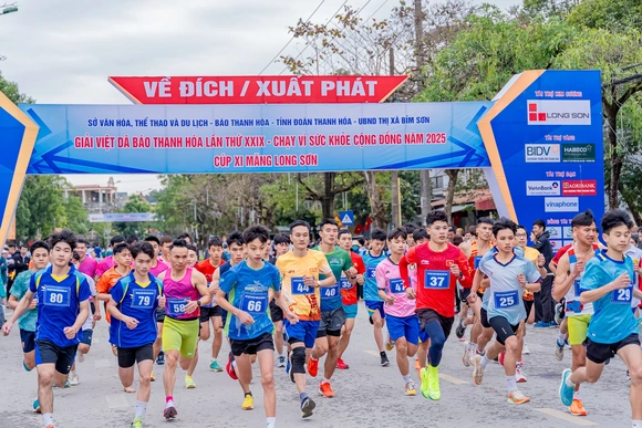 Tăng tốc trước thềm giải việt dã Báo và PTTH Thanh Hoá lần thứ XXX năm 2026 - Cúp Xi măng Long Sơn