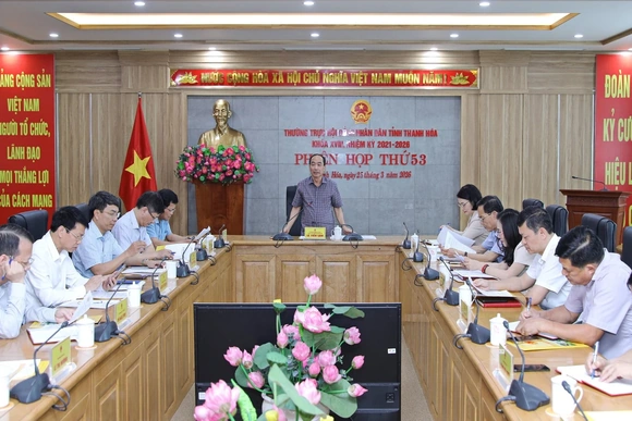 Thống nhất chương trình Kỳ họp thứ nhất HĐND tỉnh Thanh Hóa khóa XIX