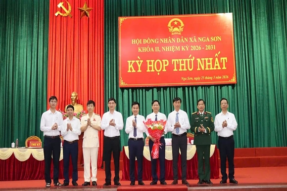 Kỳ họp thứ nhất HĐND xã Nga Sơn nhiệm kỳ 2026-2031