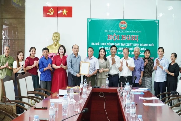 Ra mắt Câu lạc bộ “Nông dân sản xuất kinh doanh giỏi”&nbsp;