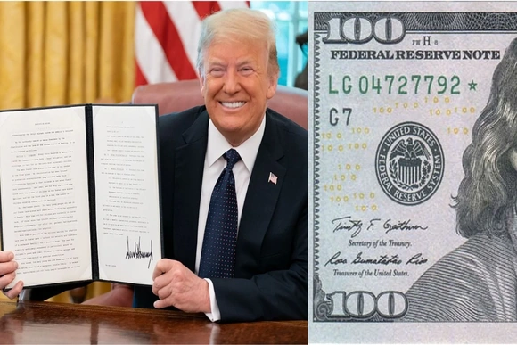 Lần đầu tiên trong lịch sử tiền giấy USD sẽ được in chữ ký của Tổng thống Trump