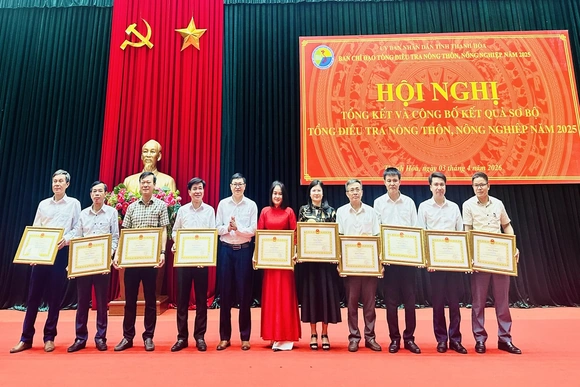 Thanh Hóa: Tổng điều tra nông thôn, nông nghiệp 2025 bảo đảm chất lượng và tiến độ theo kế hoạch