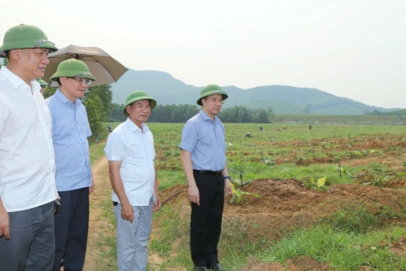 Xã Tượng Lĩnh tập trung lãnh đạo, chỉ đạo hoàn thành các quy hoạch,  nhằm kiến tạo không gian phát triển mới