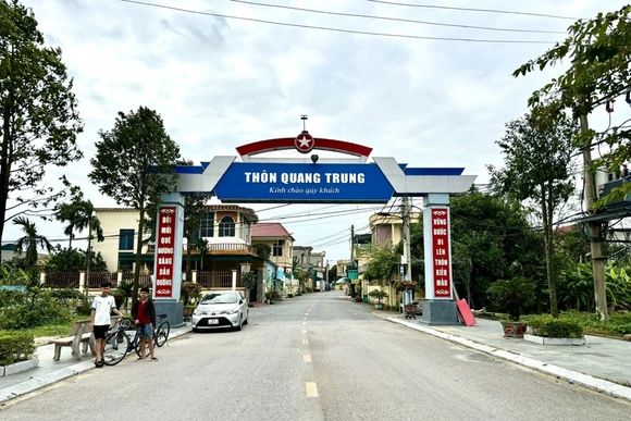 Làng quê đáng sống -&nbsp;thôn văn hóa tiêu biểu