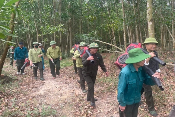 Dự báo&nbsp; và thông tin&nbsp; cấp dự báo cháy rừng từ ngày 6/4 - 8/4/2026