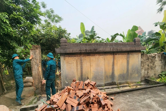 Xã Thọ Phú vào cuộc bảo vệ bia cổ có niên đại 300 năm