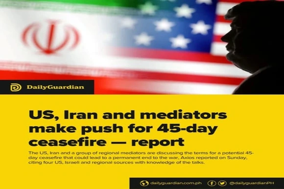 Axios: Mỹ, Iran thúc đẩy đàm phán ngừng bắn 45 ngày