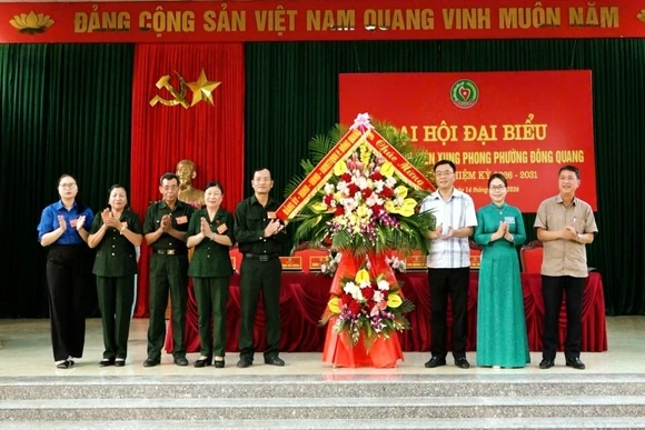 Đoàn kết, nghĩa tình xây dựng Hội Cựu TNXP phường Đông Quang vững mạnh