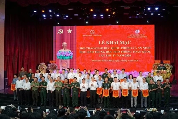 Hơn 700 học sinh dự Hội thao giáo dục quốc phòng và an ninh toàn quốc