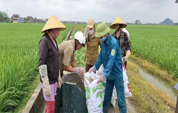 Nông dân chung tay bảo vệ môi trường&nbsp;“Sáng - xanh - sạch - đẹp”