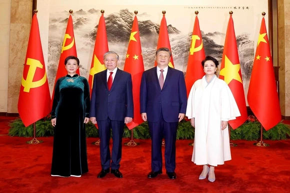 Tổng Bí thư, Chủ tịch nước Tô Lâm hội đàm với Tổng Bí thư, Chủ tịch Trung Quốc