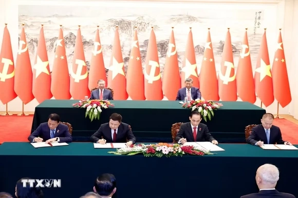 32 văn kiện hợp tác được ký kết trong chuyến thăm Trung Quốc của Tổng Bí thư, Chủ tịch nước Tô Lâm