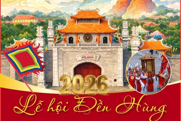Nhiều hoạt động đặc sắc tại Lễ hội Đền Hùng và Tuần Văn hóa-Du lịch Đất Tổ 2026