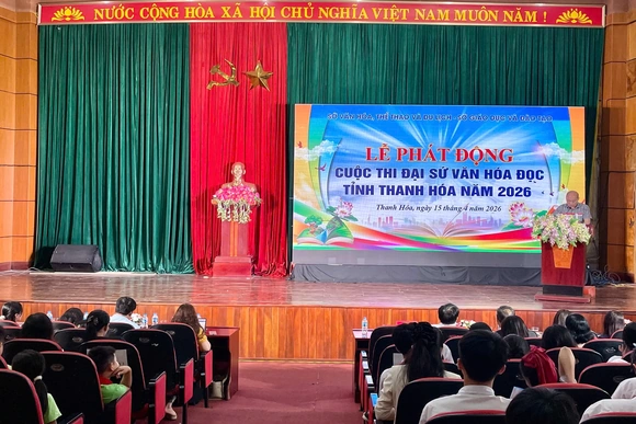 Phát động cuộc thi “Đại sứ Văn hóa đọc tỉnh Thanh Hóa năm 2026”