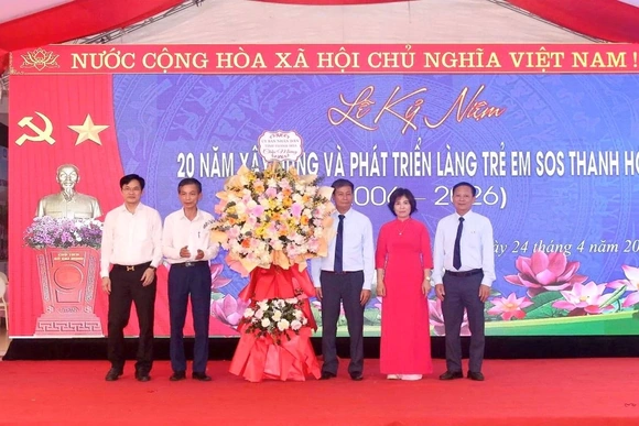 Kỷ niệm 20 năm xây dựng và phát triển Làng trẻ em SOS Thanh Hóa