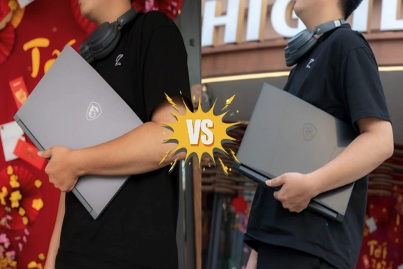 MSI Katana vs MSI Thin 15 : So sánh thiết kế, cấu hình, hiệu năng