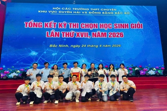 Học sinh Trường THPT chuyên Lam Sơn “thắng lớn” tại kỳ thi chọn học sinh giỏi lần thứ XVII năm 2026