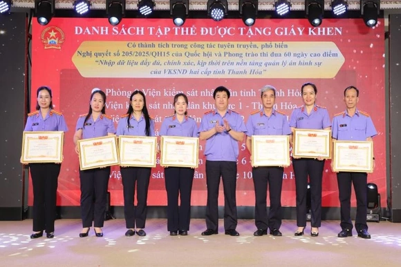 Viện Kiểm sát nhân dân hai cấp sơ kết 6 tháng công tác năm 2026