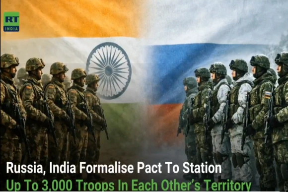 Ấn Độ - Nga kích hoạt hiệp ước quốc phòng, cho phép triển khai 3.000 binh sĩ và khí tài trên lãnh thổ của nhau