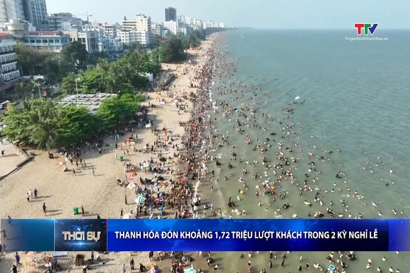 Bản tin Thời sự tối 3/5/2026:&nbsp;Thanh Hóa đón khoảng 1,72 triệu lượt khách trong 2 kỳ nghỉ lễ