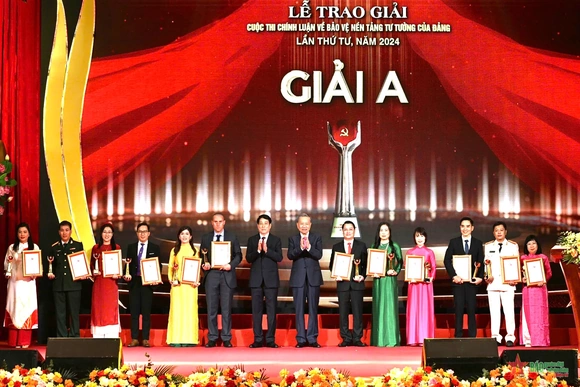 Thi chính luận về bảo vệ nền tảng tư tưởng của Đảng cấp Đảng bộ các cơ quan TW