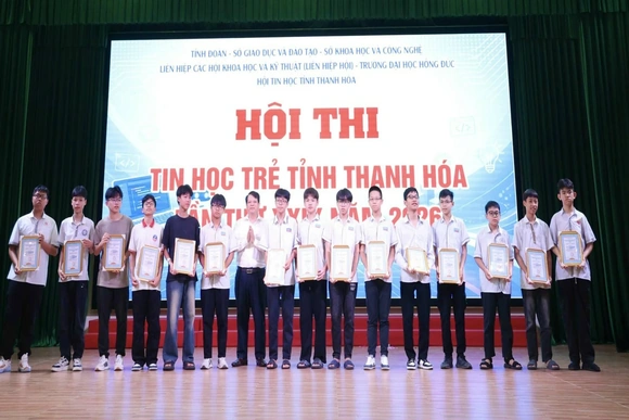 Bế mạc và trao giải Hội thi Tin học trẻ toàn tỉnh lần thứ 29