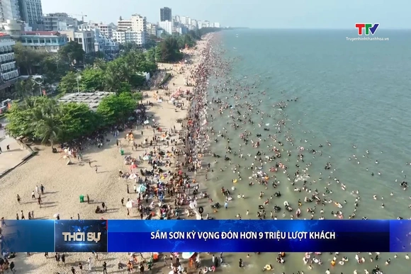 Bản tin Thời sự tối 17/5/2026:&nbsp;Sầm Sơn kỳ vọng đón hơn 9 triệu lượt khách