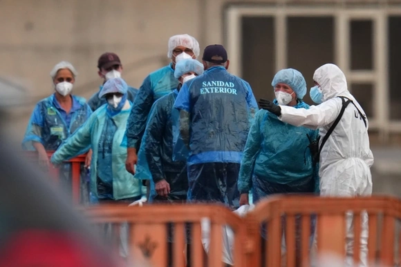 Một người Mỹ, một người Pháp trên tàu du lịch bị ảnh hưởng bởi virus Hanta&nbsp; có kết quả xét nghiệm dương tính