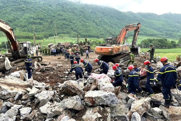 Từ đầu năm tới nay, xảy ra 2/11 vụ tai nạn lao động liên quan đến khai thác đá