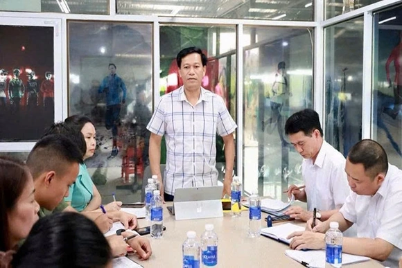 BHXH cơ sở Triệu Sơn tăng cường giải pháp&nbsp;xử lý chậm đóng, nợ đọng BHXH, BHYT, BHTN
