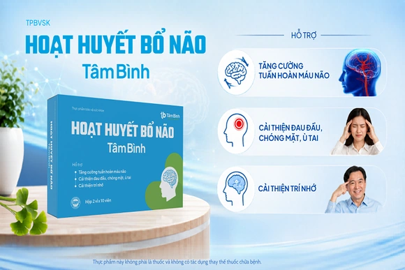 Thiếu máu não, đau đầu, chóng mặt: Nhiều người cải thiện nhờ Hoạt huyết Bổ não Tâm Bình