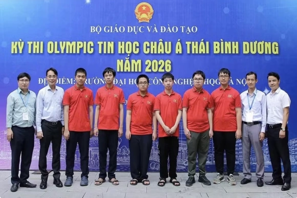Việt Nam giành 6 huy chương tại Olympic Tin học châu Á-Thái Bình Dương