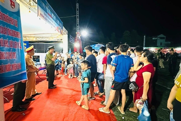 Ban Thanh niên Công an tỉnh tham gia các hoạt động tại Liên hoan  văn hóa truyền thống các dân tộc thiểu số tỉnh Thanh Hóa năm 2026
