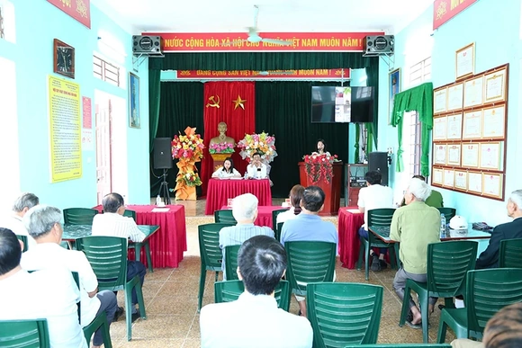Phường Đông Tiến nâng cao chất lượng sinh hoạt chi bộ