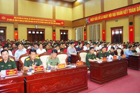 41 xã, phường sẽ tham gia diễn tập tác chiến trong khu vực phòng thủ