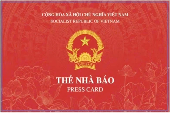 Bộ Văn hóa, Thể thao và Du lịch ban hành mẫu thẻ nhà báo 2026