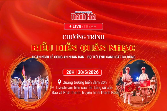 [Livestream]&nbsp;Chương trình biểu diễn quân nhạc – Đoàn Nghi lễ Công an nhân dân, Bộ Tư lệnh Cảnh sát cơ động