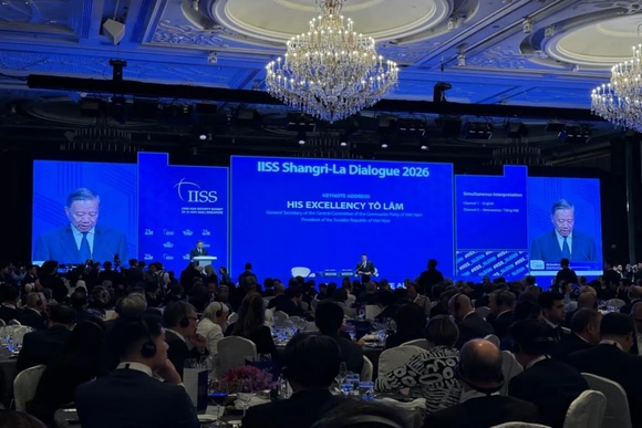 Đối thoại Shangri-La 2026 khai mạc tại Singapore, tập trung các thách thức an ninh khu vực