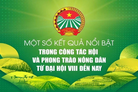 Một số kết quả nổi bật trong công tác hội và phong trào nông dân từ Đại hội VIII đến nay